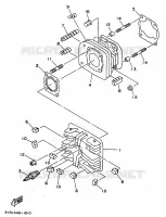 CYLINDRE pour Yamaha F1-Z 1997