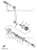 DEMARREUR pour Yamaha F1-Z 1997