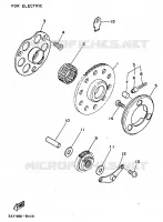 EMBRAYAGE DE DEMARREUR pour Yamaha F1-Z 1997