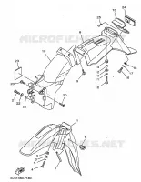 GARDE BOUE pour Yamaha F1-Z 1997