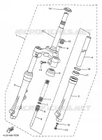 FOURCHE pour Yamaha F1-Z 1997