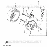 ALLUMAGE pour Yamaha F1-Z 1997