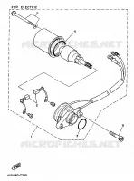 DEMARREUR pour Yamaha F1-Z 1997