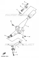 ECHAPPEMENT pour Yamaha F1-Z 1997