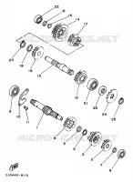 TRANSMISSION pour Yamaha F1 1997