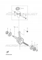 VILEBREQUIN / PISTON pour Yamaha BW'S 2007