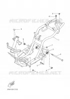 CADRE pour Yamaha BW'S 2007