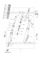 FOURCHE pour Yamaha BW'S 2007