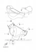 CARENAGES 1  pour Yamaha BW'S 2007