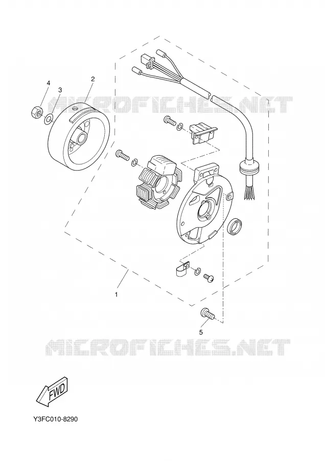 ALLUMAGE Yamaha SCOOTER 50 2004 BW'S  CW50N