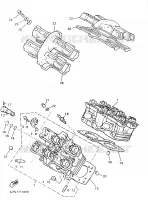 CULASSE pour Yamaha VMAX 1997