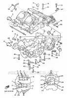 CARTER MOTEUR pour Yamaha VMAX 1997