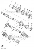 TRANSMISSION pour Yamaha VMAX 1997