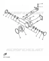 BRAS ARRIERE pour Yamaha VMAX 1997