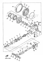 CARDAN / COUPLE CONIQUE pour Yamaha VMAX 1997
