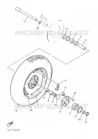 ROUE ARRIERE pour Yamaha VMAX 1997