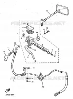 MAITRE CYLINDRE D'EMBRAYAGE pour Yamaha VMAX 1997