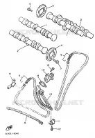 ARBRE A CAMES / CHAINE DE DISTRIBUTION pour Yamaha VMAX 1997
