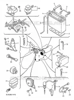PARTIE ELECTRIQUE 2 pour Yamaha VMAX 1997