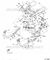 ECHAPPEMENT pour Yamaha VMAX 1997