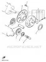 EMBRAYAGE DE DEMARREUR pour Yamaha VMAX 1997