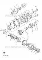 TRANSMISSION INTERMEDIAIRE pour Yamaha VMAX 1997