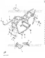 CADRE pour Yamaha VMAX 1997