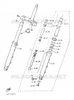 FOURCHE pour Yamaha VMAX 1997