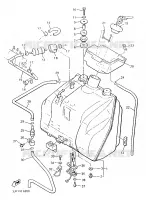 RESERVOIR A ESSENCE pour Yamaha VMAX 1997