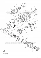 TRANSMISSION INTERMEDIAIRE pour Yamaha VMAX 1997