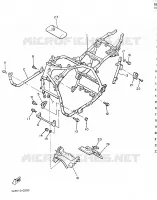 CADRE pour Yamaha VMAX 1997