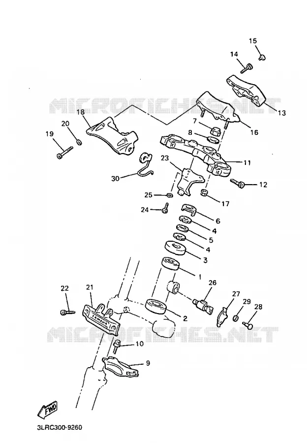 DIRECTION Yamaha MOTO 1200 1999 VMAX  VMX12