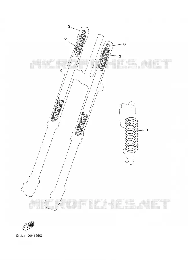PIÈCES OPTIONNELLES - PARTIE CYCLE Yamaha MOTO 250 2003 WRF  WR250FR