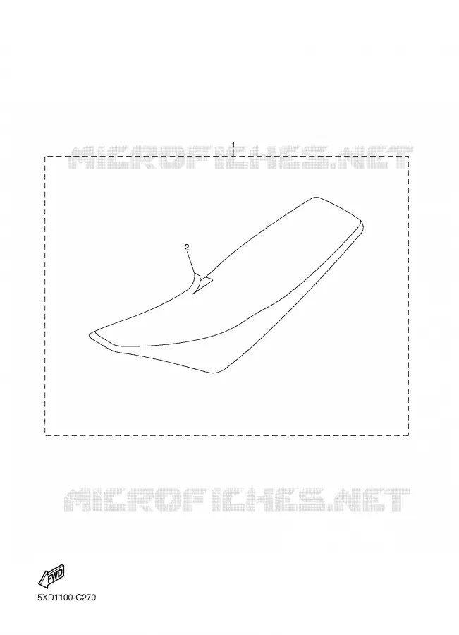 SELLE Yamaha MOTO 250 2007 WRF  WR250FW