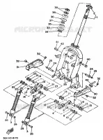 DIRECTION pour Yamaha BELUGA 1990