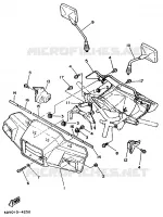 CARENAGES 1  pour Yamaha BELUGA 1990