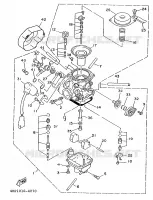 CARBURATEUR pour Yamaha XC 1996