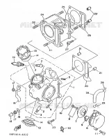CULASSE pour Yamaha XC 1996