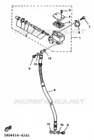 MAITRE CYLINDRE AVANT pour Yamaha XC 1996