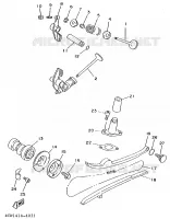 SOUPAPE pour Yamaha XC 1996