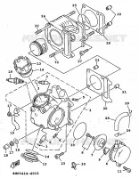 CULASSE pour Yamaha XC 1998