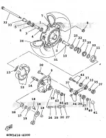ROUE AVANT pour Yamaha XC 1998
