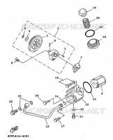 POMPE A HUILE pour Yamaha XC 1998