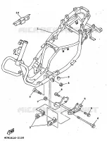 CADRE pour Yamaha XC 1998