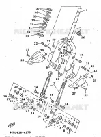 FOURCHE pour Yamaha XC 1998