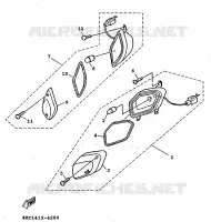 CLIGNOTANT pour Yamaha XC 1998