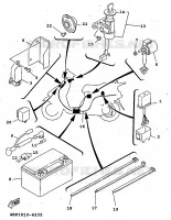 PARTIE ELECTRIQUE 1 pour Yamaha XC 1998