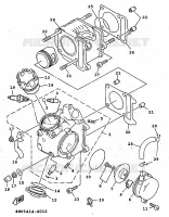 CULASSE pour Yamaha XC 1998