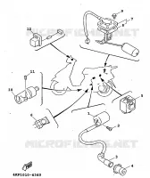 ELECTRIQUE 2 pour Yamaha XC 1998