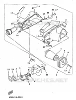 ADMISSION pour Yamaha XC 1998